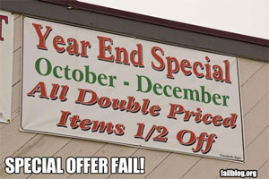 Fail Blog Special Offer