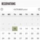 Reservations functionality