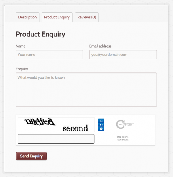WooCommerce Product Enquiry Form v.1.2.13