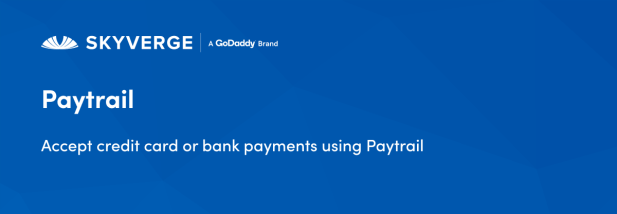 Accept credit card or bank payments using Paytrail