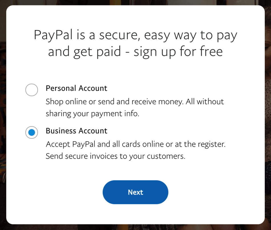 Sign up paypal Referral Promo