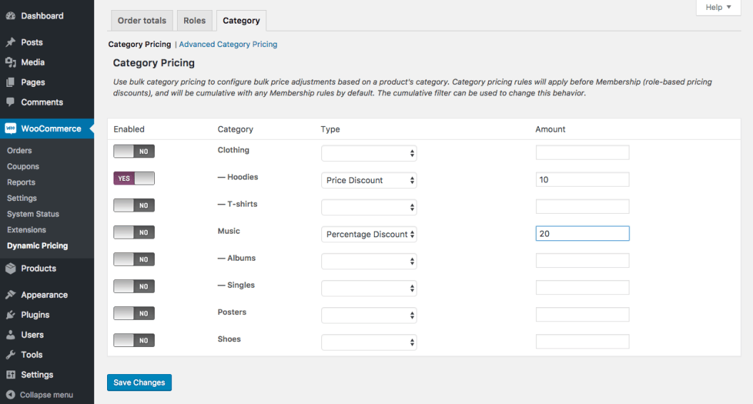 WooCommerce Dynamic Pricing Documentation - WooCommerce
