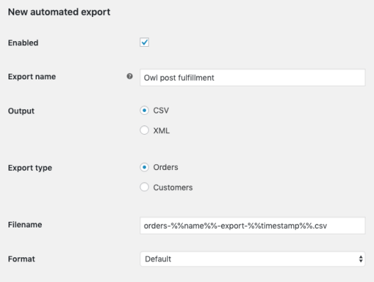 WooCommerce Customer / Order / Coupon Export Documentation - WooCommerce