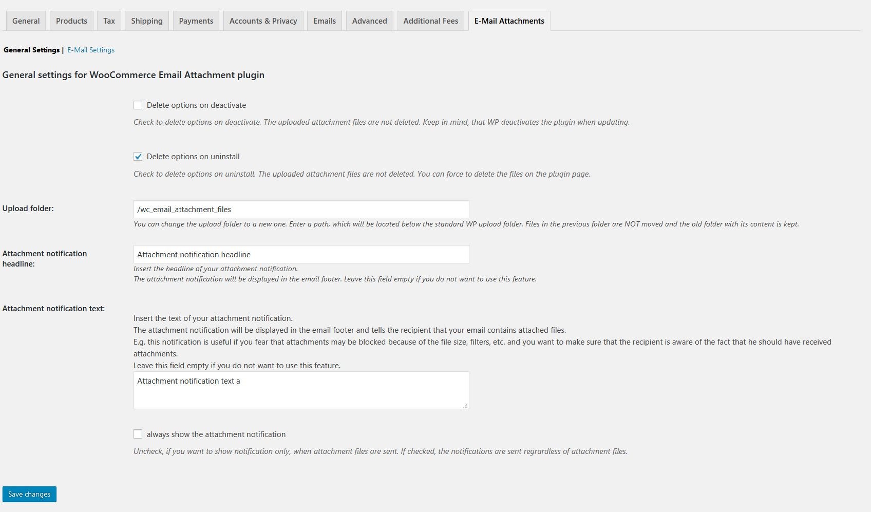 Email Attachments - WooCommerce Marketplace