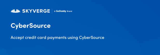 Accept credit card payments using CyberSource