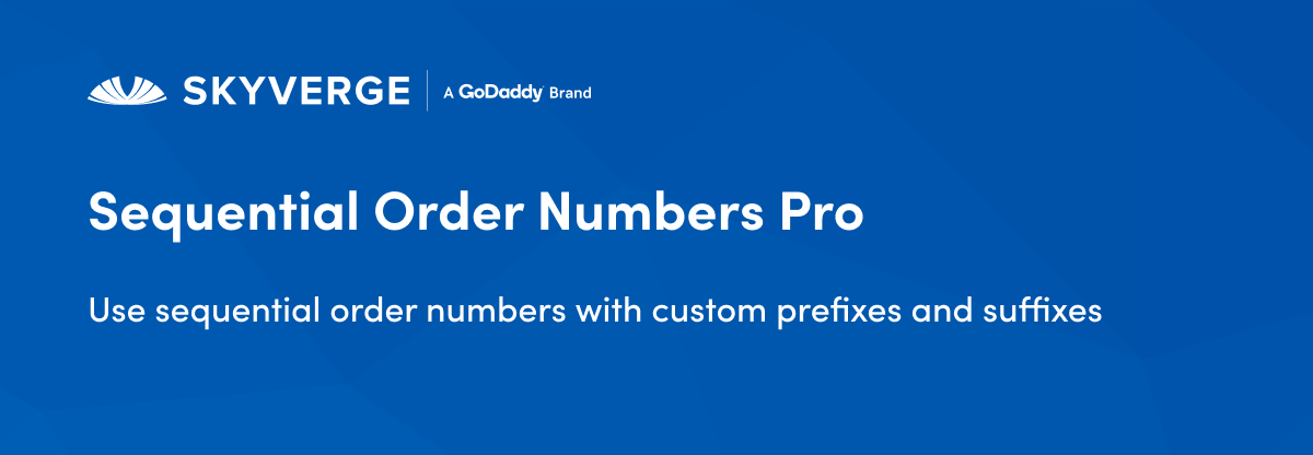 Sequential Order Numbers Pro Woocommerce