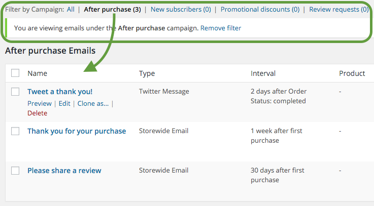 campaigns WooCommerce Follow Ups Email v.4.9.1 - Intelprise