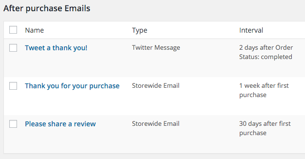 follow up emails WooCommerce Follow Ups Email v.4.9.9 - Intelprise