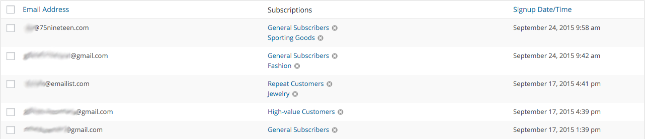 mailing lists WooCommerce Follow Ups Email v.4.9.1 - Intelprise