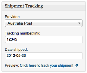 WooCommerce Shipment Tracking物流/快递信息追踪插件