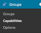 Groups > Capabilities