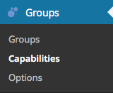 Groups > Capabilities