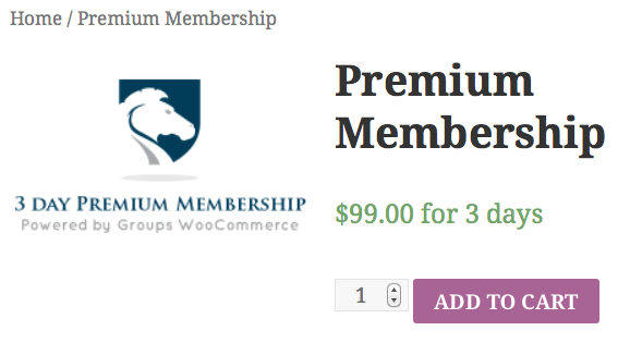 Premium Membership Product