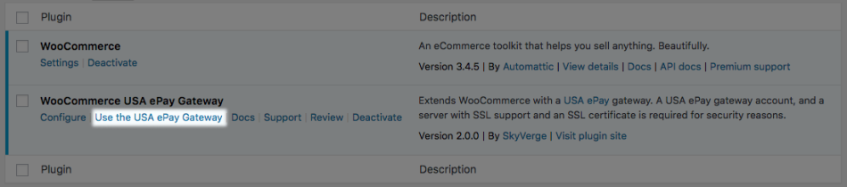WooCommerce USA ePay gateway switcher