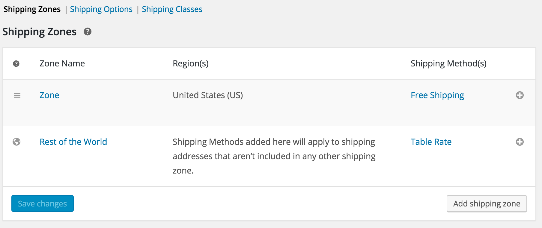  Füge Table Rate Shipping zu bestimmten Zonen hinzu