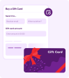 WooCommerce buy and send gift cards fixed denomination or custom amounts plugin