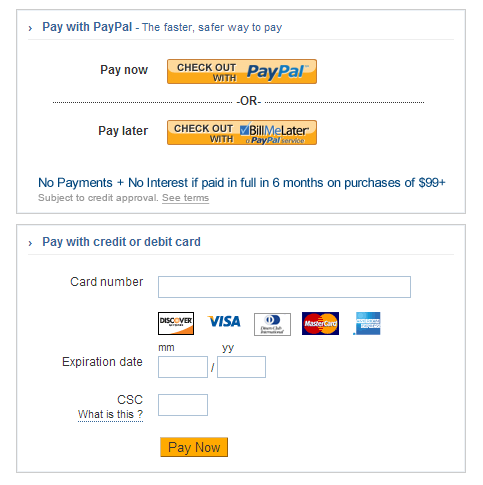 PayPal Advanced - WooCommerce