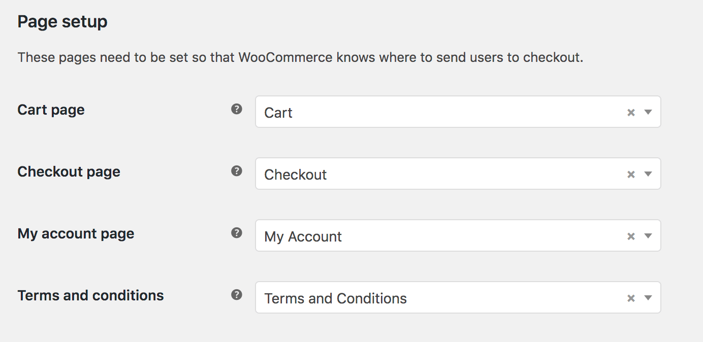 WooCommerce Pages Documentation - WooCommerce