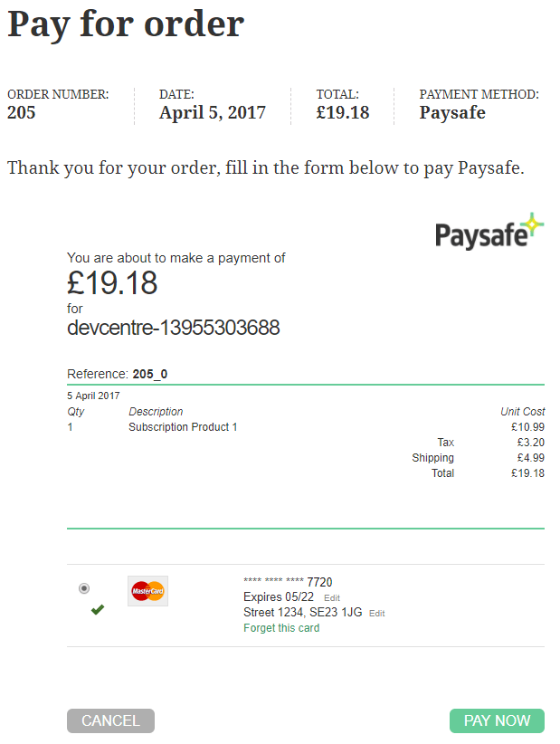 Paysafe Without Account
