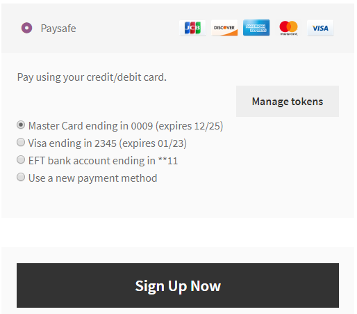 Secure payments via Paysafe Gateway for WooCommerce