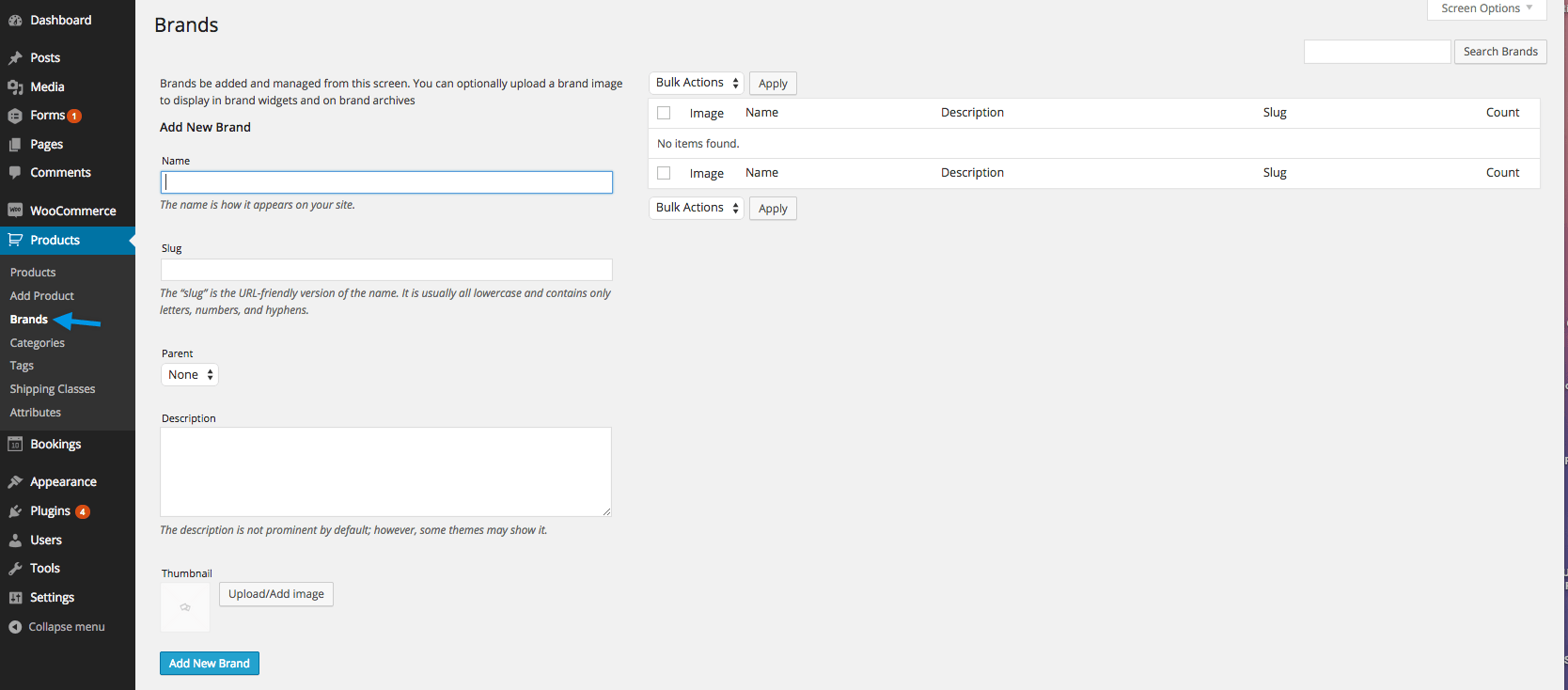 Product brands Documentation - WooCommerce
