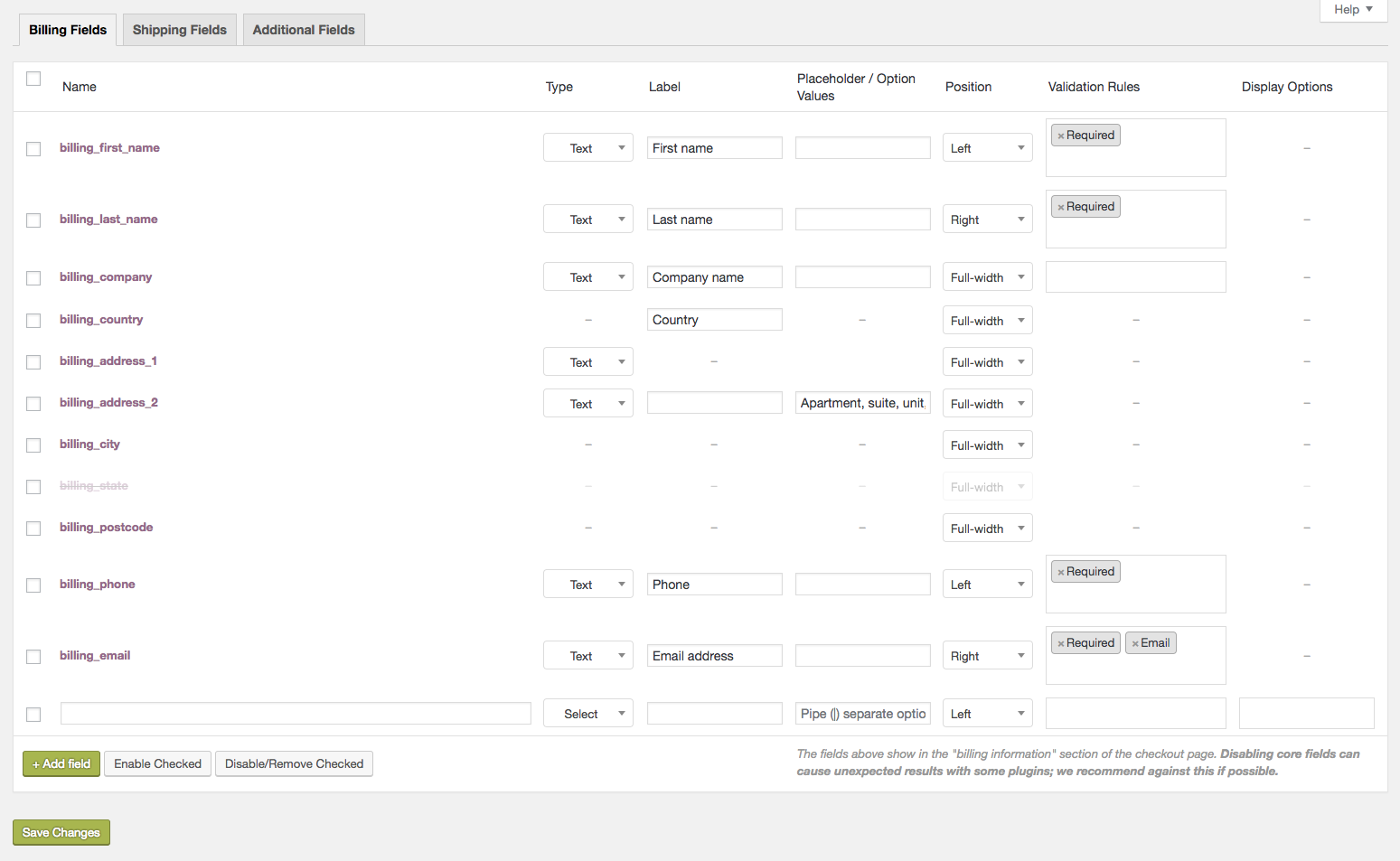 checkout-field-editor-woocommerce