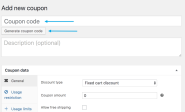 Coupon Management WooCommerce