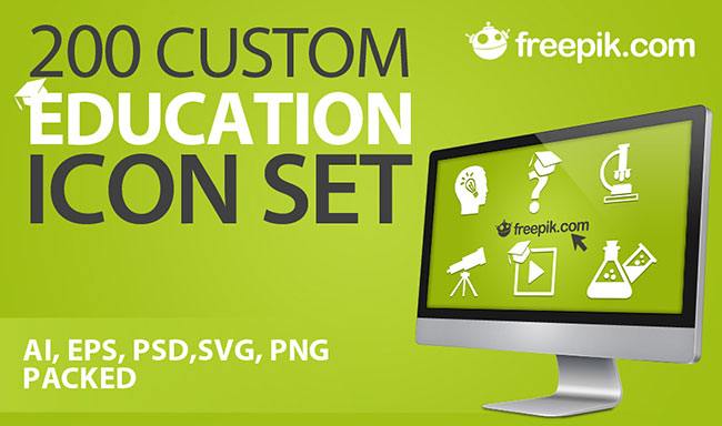 A Free Education Icon Set Woocommerce