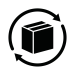 Returns and exchanges icon