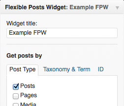 flexible-posts-widget