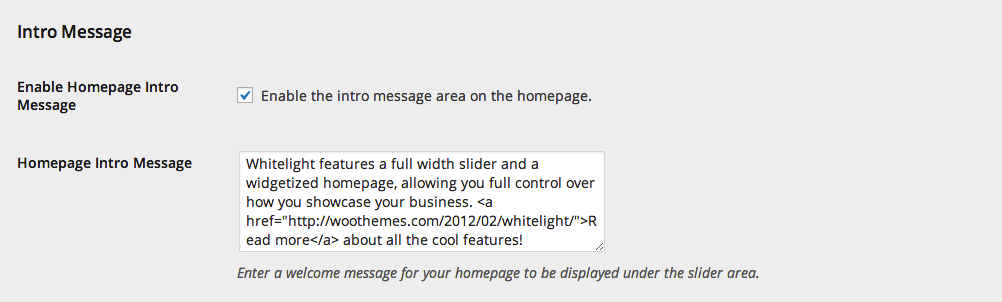whitelight_settings_homepage_intro_message