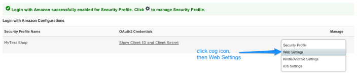 WooCommerce Social Login Edit Amazon Profile