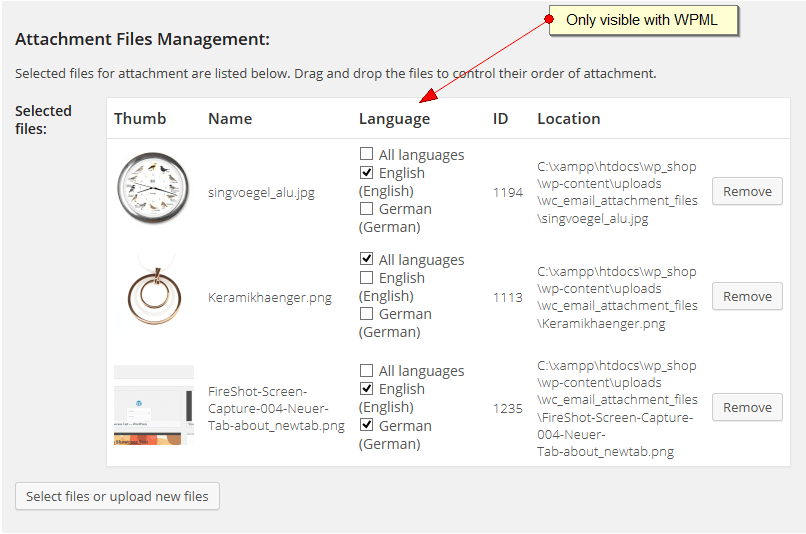Email Attachments Documentation - WooCommerce