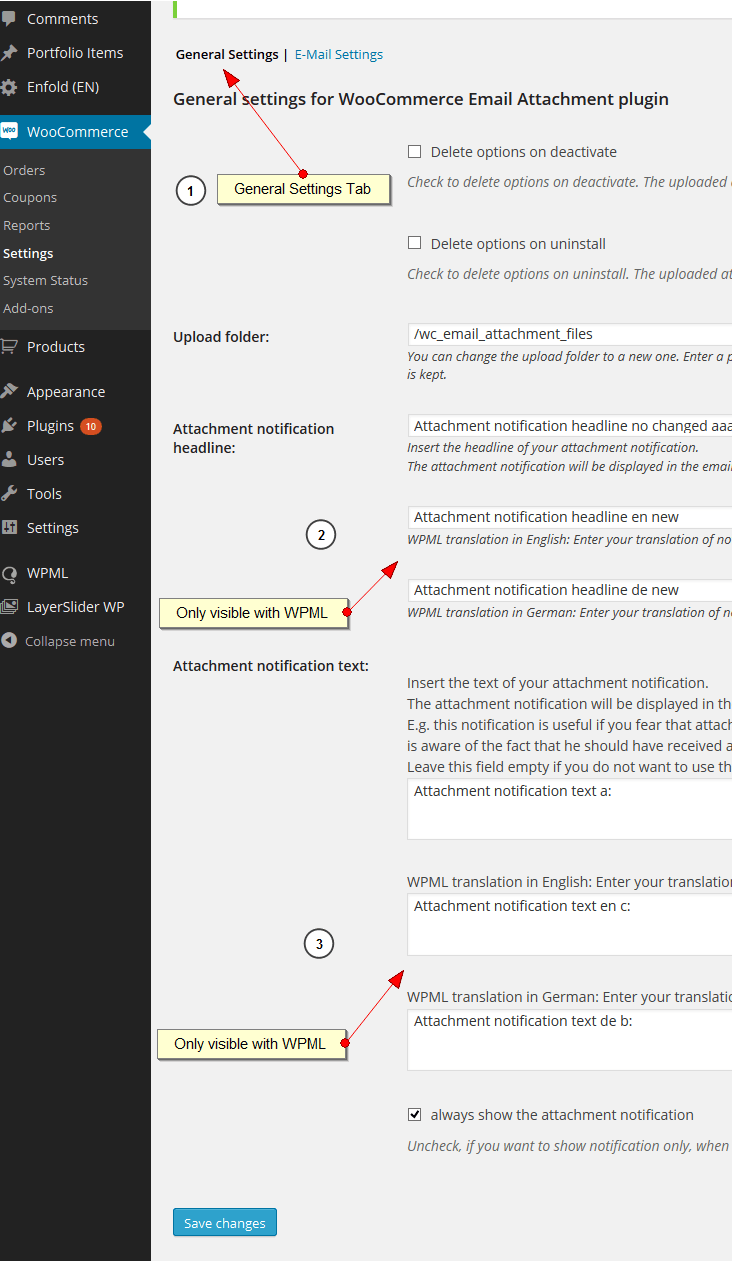 Email Attachments Documentation - WooCommerce