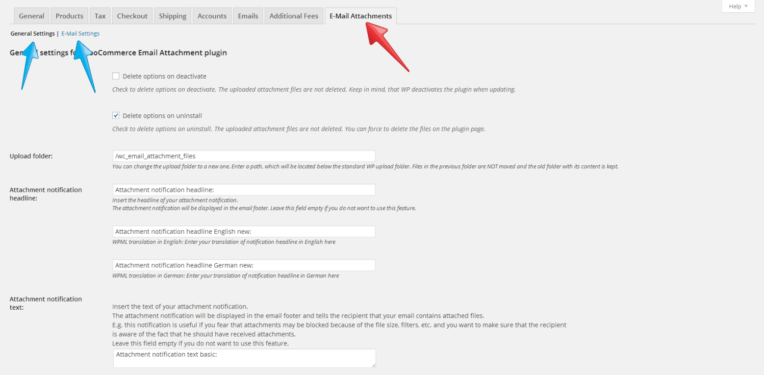 Email Attachments Documentation - WooCommerce