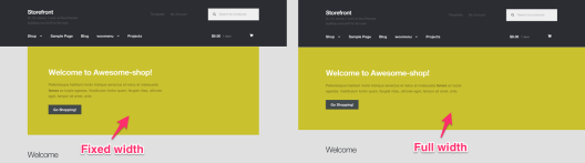 Storefront Parallax Hero Documentation - WooCommerce