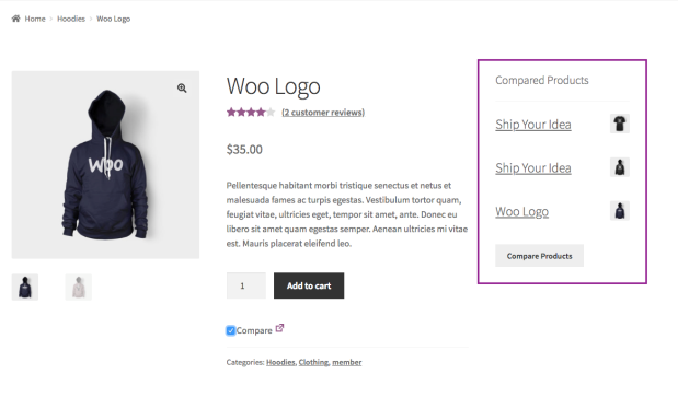 WooCommerce Products Compare v.1.0.19
