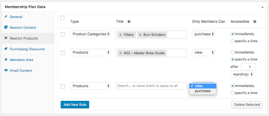 WooCommerce Memberships Quick Start Documentation - WooCommerce