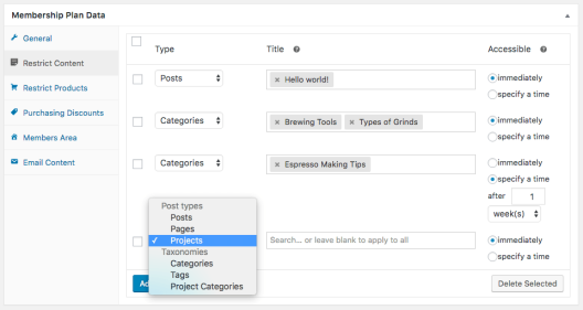 WooCommerce Memberships Quick Start Documentation - WooCommerce