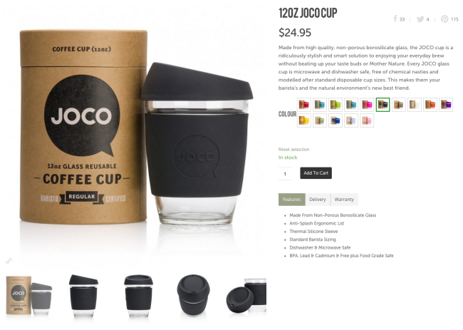 JOCO sells in style with WooCommerce.