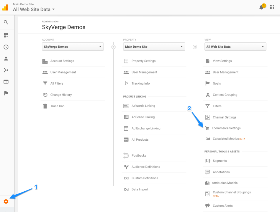 WooCommerce Google Analytics Pro - GA eCommerce Settings