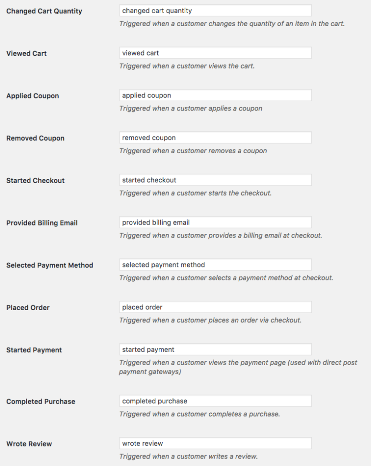 WooCommerce Google Analytics Pro settings 3