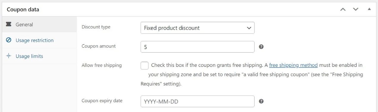 fixed product discount settings