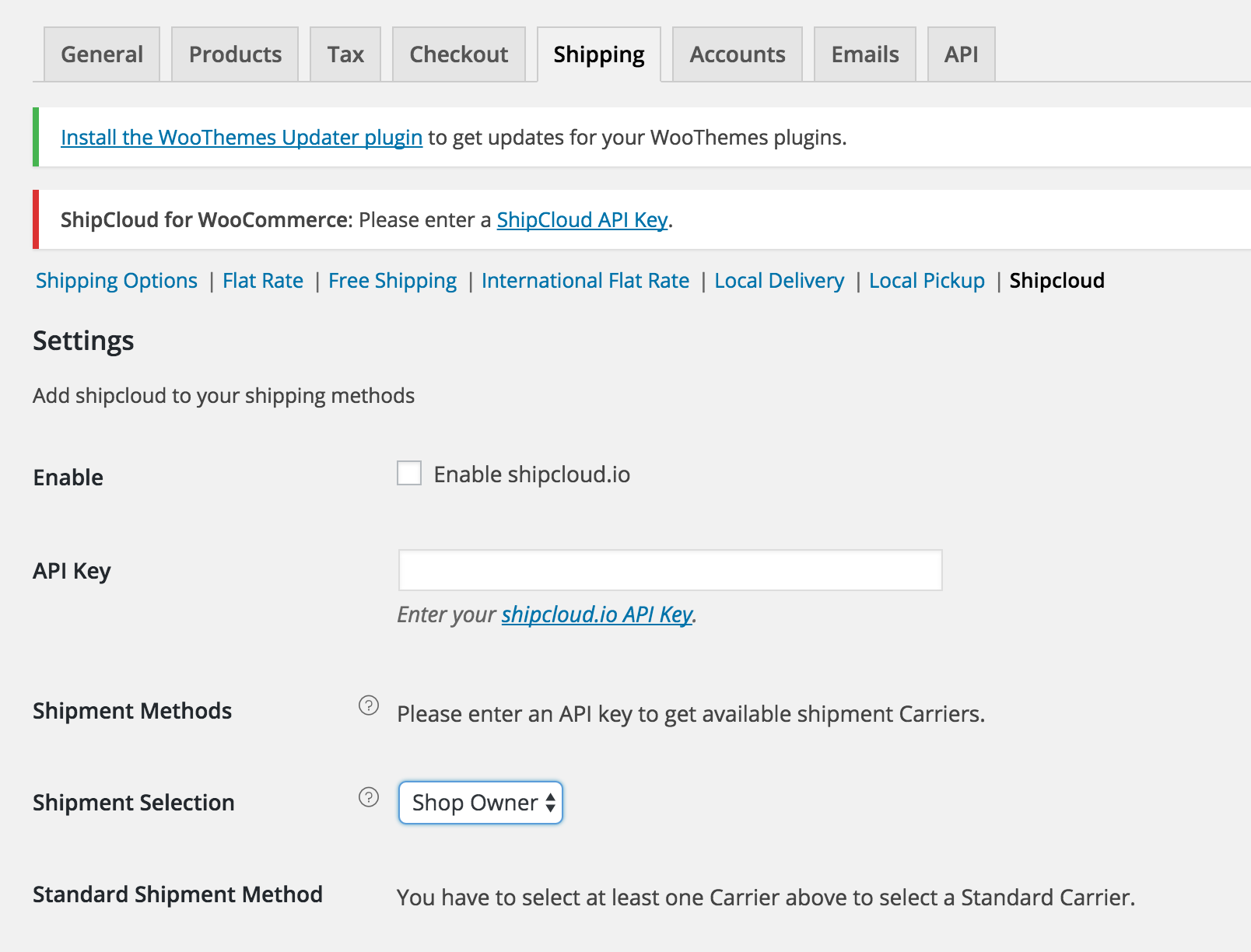 shipcloud-settings