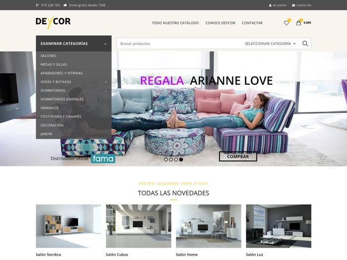 Screenshot of Deycor