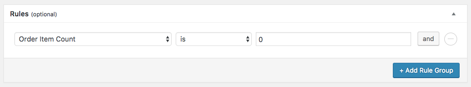Rules Usage Guide Documentation - WooCommerce
