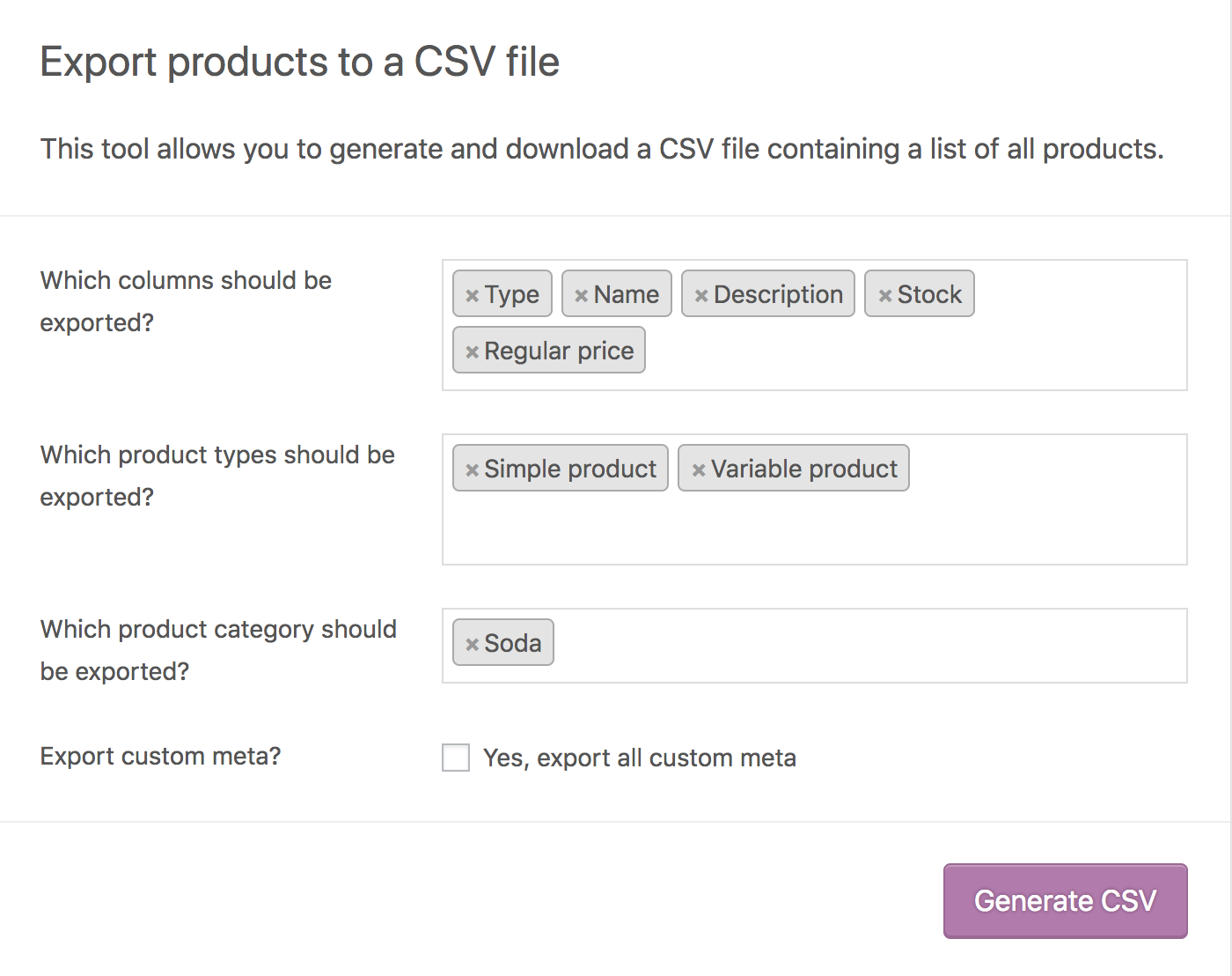 WooCommerce SQL Server: step 3