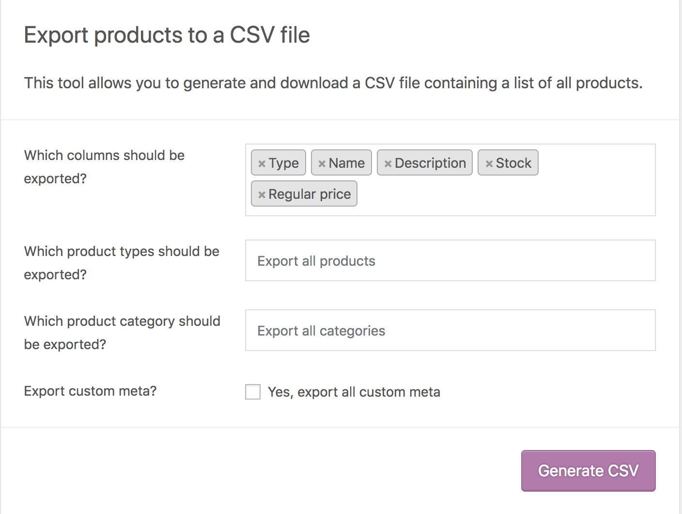 WooCommerce SQL Server: step 2