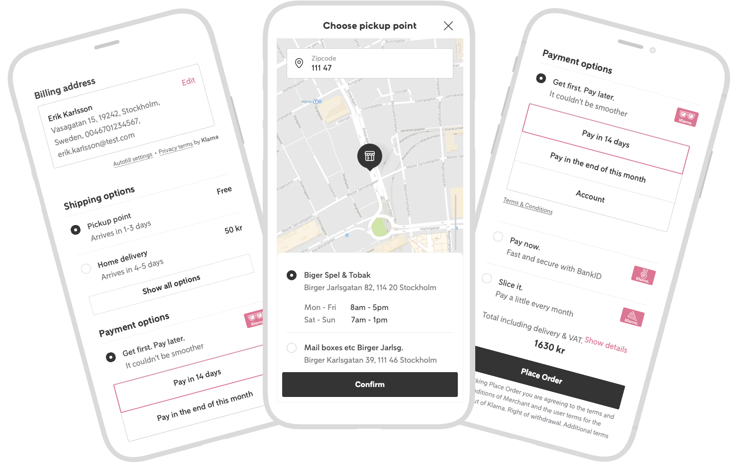 Klarna Checkout Marketplace