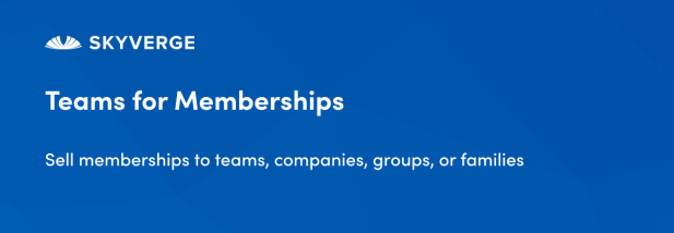  Sell memberships to teams, companies, groups, or families 